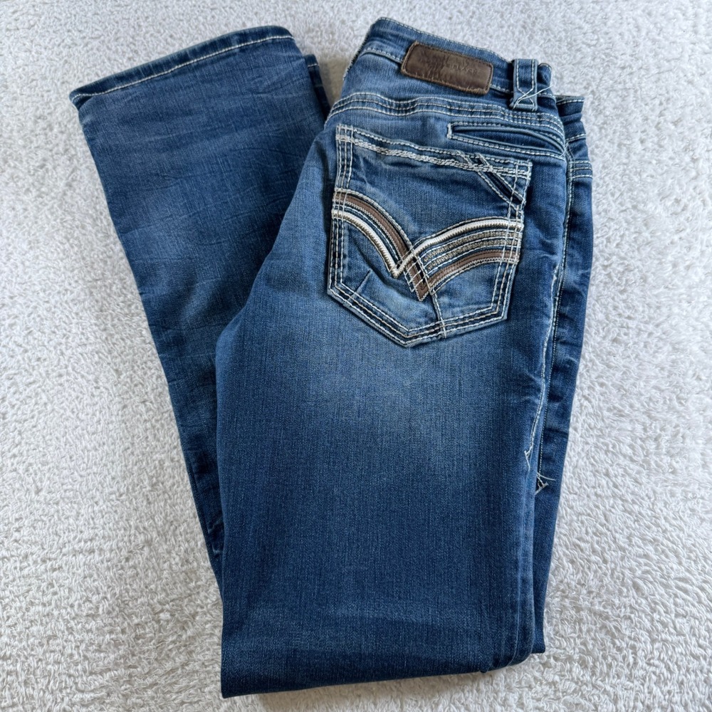 Buckle Black Fit No. 3 Bootcut Mens 31x32 Blue Excellent Slim Fit Jeans